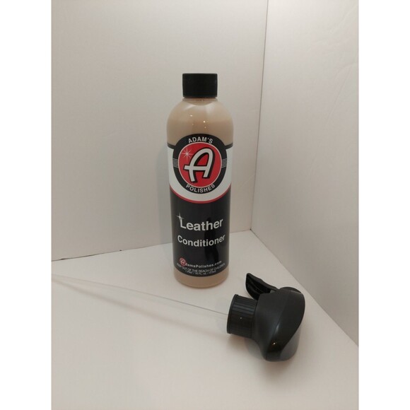 Adam's Polishes Leather Conditioner 16oz Vinyl Plastic 1 pint NEW Sealed - Picture 3 of 7
